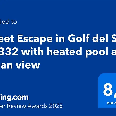Sweet Escape In Golf Del Sur, Ah332 With Heated Pool And Ocean View
